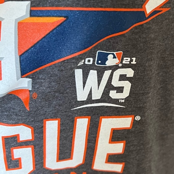Houston Astros, 🧡💙 American League Champions T-shirt 2021. Size XL worn once - Picture 2 of 5